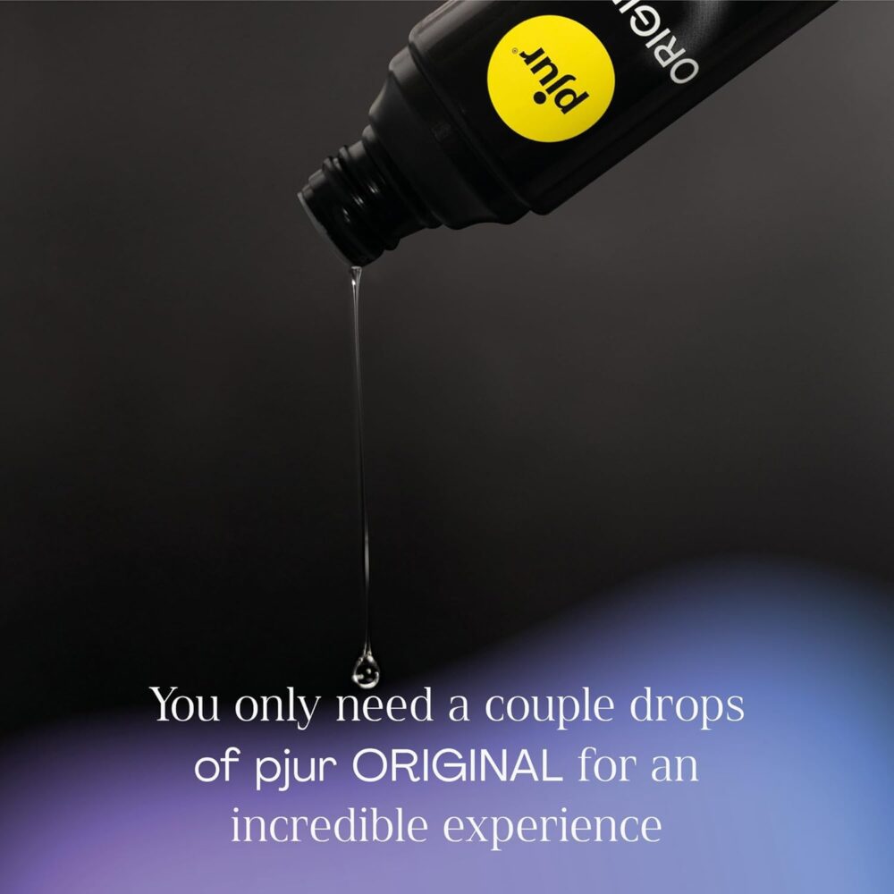 pjur Original Silicone Based Lubricant, Premium Lube for Men, Women & Couples, Odorless, 250ml / 8.5 fl.oz - Image 3