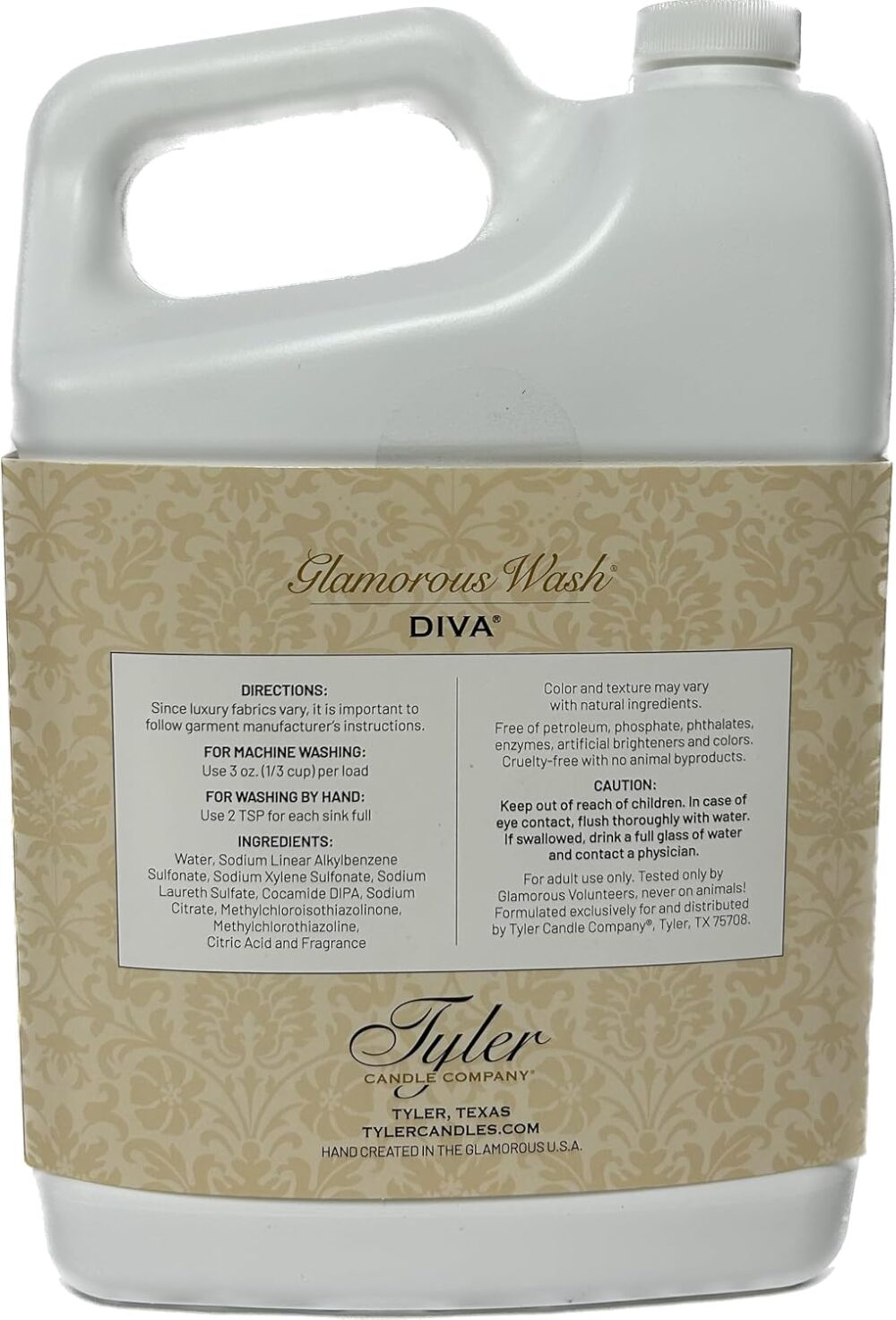 TYLER Gallon Glam Wash Laundry Detergent, Diva 128 Fl Oz (Pack of 1) - Image 2