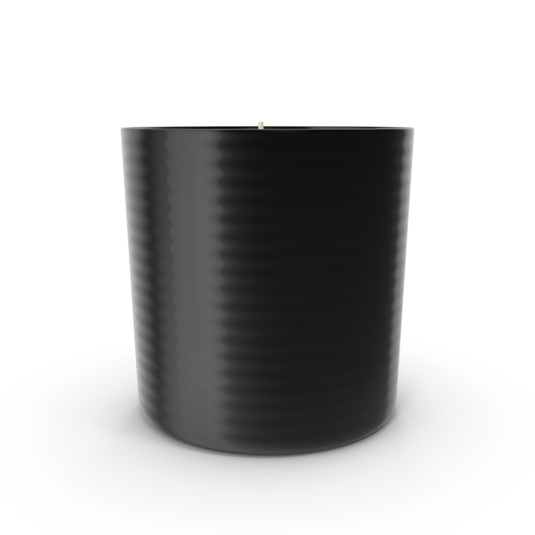 Single Wick Scented Candle Black.H03.2k